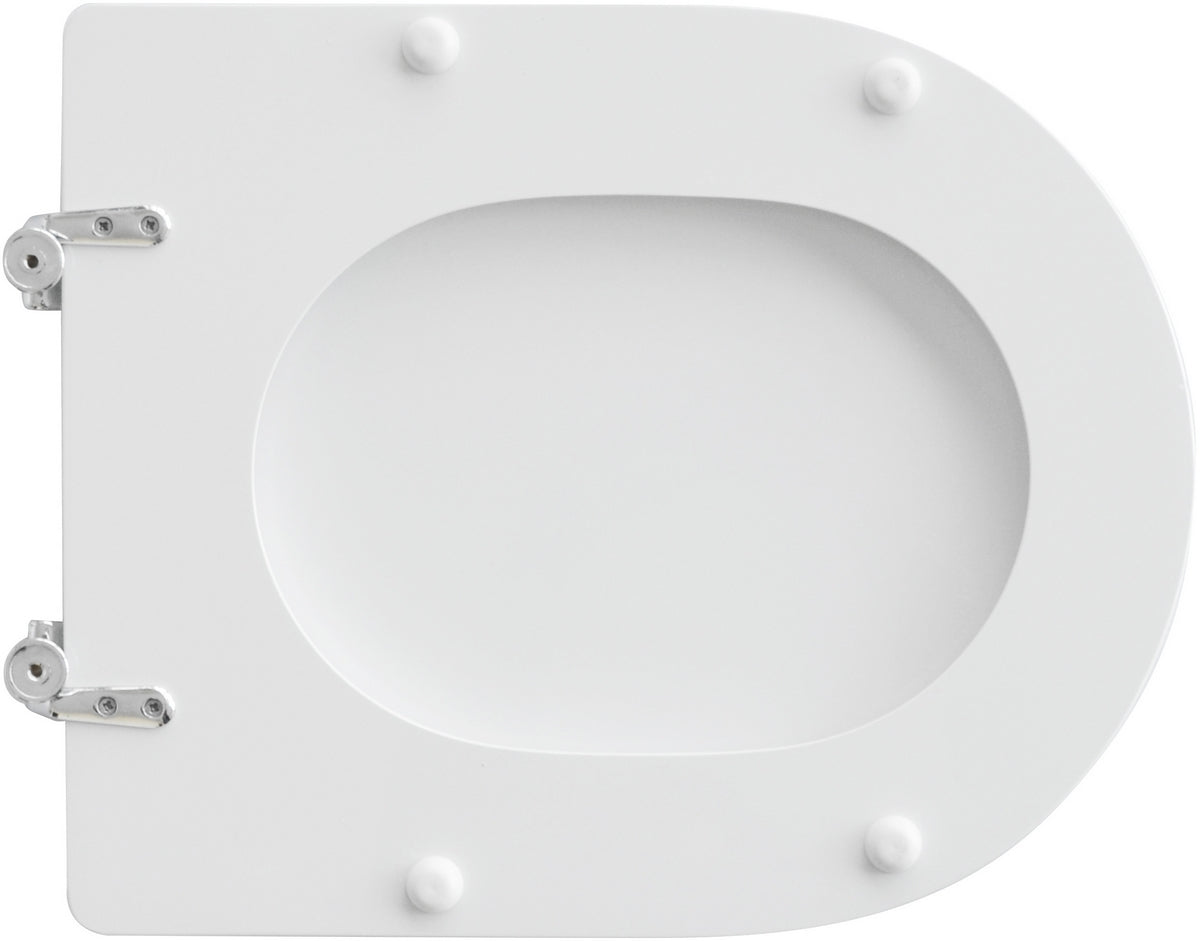 SEDILE WC PER GLOBO VASO MISURA BIANCO FORMA 7- Bianco- CW- pezzi 1