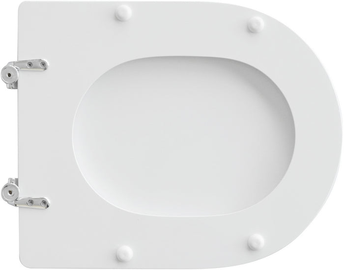 SEDILE WC PER GLOBO VASO MISURA BIANCO FORMA 7- Bianco- CW- pezzi 1