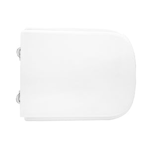 SEDILE WC PER GLOBO VASO STONE 56 FORMA 8- Bianco - Cerniere C espansion- CW- pezzi 1