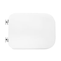 SEDILE WC PER HATRIA-SPEA VASO BIANCA SOFT CLOSING FORMA 8- Bianco - Cerniere C espansione- CW- pezzi 1