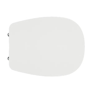 SEDILE WC PER HIDRA VASO DIAL FORMA 8- Bianco -Cerniere C espansione- CW- pezzi 1