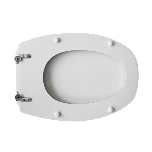 SEDILE WC PER HATRIA-SPEA VASO GRAN SASSO FORMA 6- Bianco - Cerniere A passanti- CW- pezzi 1