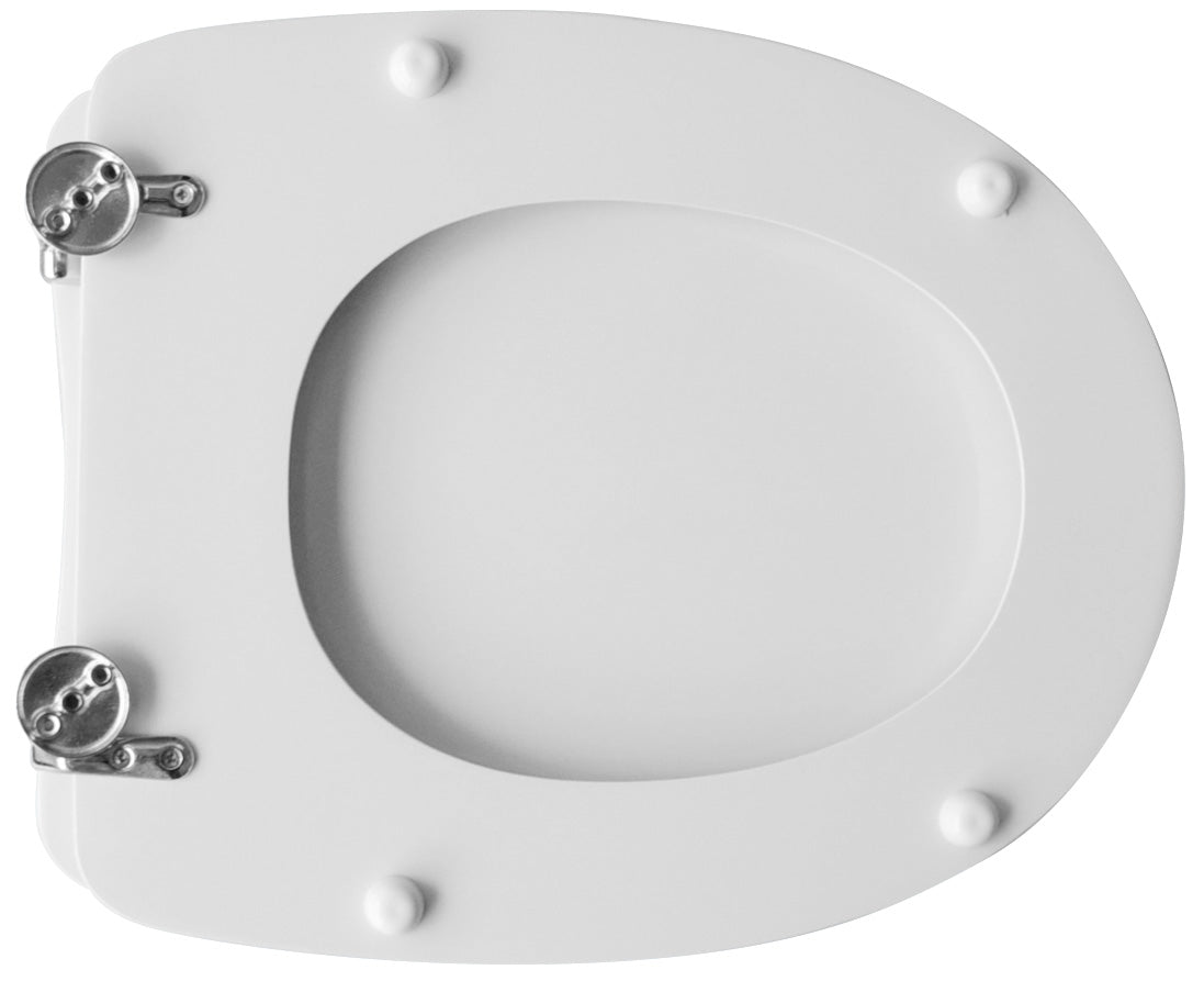 SEDILE WC PER IDEAL STANDARD VASO ALA FORMA 4- Bianco - Cerniere C espansione- CW- pezzi 1