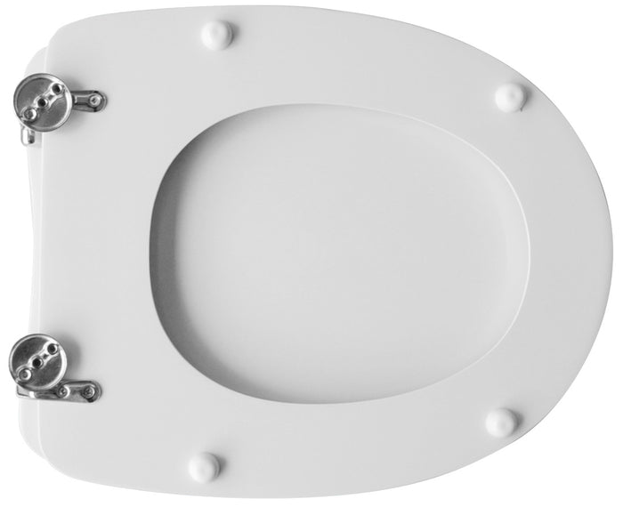 SEDILE WC PER IDEAL STANDARD VASO ALA FORMA 4- Bianco - Cerniere C espansione- CW- pezzi 1