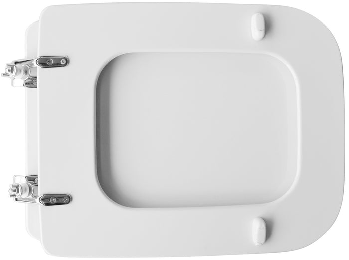 SEDILE WC PER IDEAL STANDARD  VASO CONCA FORMA 8- Bianco IS (grigio chiaro)- BEMIS- pezzi 1