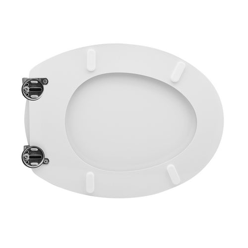 SEDILE WC PER IDEAL STANDARD VASO ELLISSE FORMA 1- Bianco EU Cerniere A passanti- CW- pezzi 1