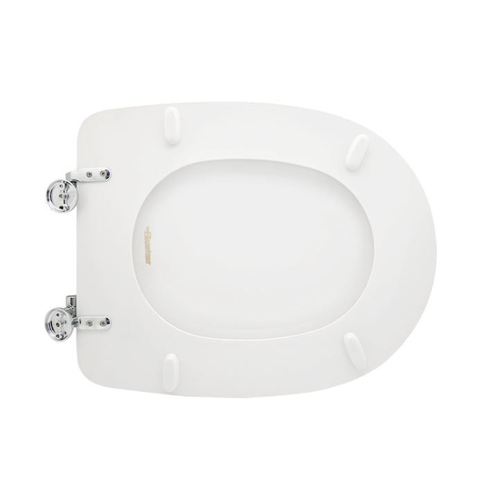 SEDILE WC PER JUMBO VASO ARETHONA FORMA 6- Bianco -Cerniere A passanti- CW- pezzi 1