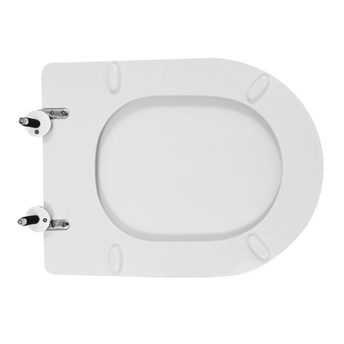 SEDILE WC PER KERASAN VASO FLO FORMA 7- Bianco - Cerniere C espansion- CW- pezzi 1