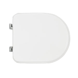 SEDILE WC PER KERASAN VASO FLO 48 FORMA 6- Bianco - Cerniere C espansion- CW- pezzi 1