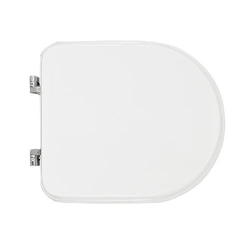 SEDILE WC PER KERASAN VASO FLO 48 FORMA 6- Bianco - Cerniere C espansion- CW- pezzi 1