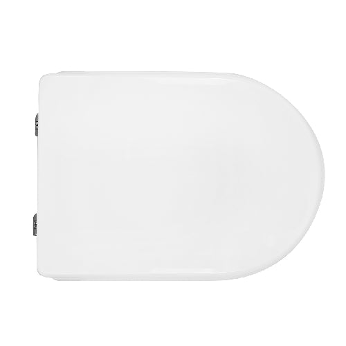 SEDILE WC PER KERASAN VASO FLO 52 FORMA 7- Bianco - Cerniere C espansion- CW- pezzi 1