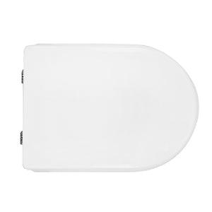 SEDILE WC PER KERASAN VASO FLO 52 FORMA 7- Bianco - Cerniere C espansion- CW- pezzi 1