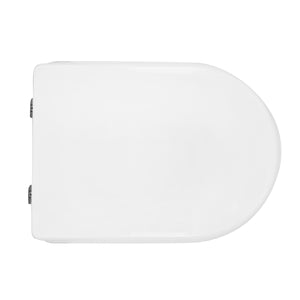 SEDILE WC PER KERASAN VASO FLO 52 FORMA 7- Bianco - Cerniere C espansion- CW- pezzi 1