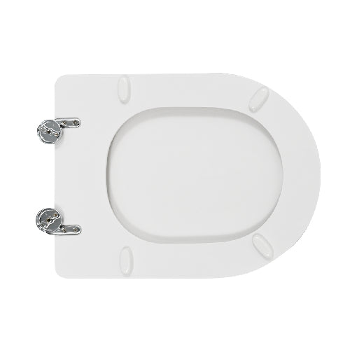 SEDILE WC PER LAUFEN DURAVIT VASO JIKA FORMA 7- Bianco -Cerniere C espansione- CW- pezzi 1