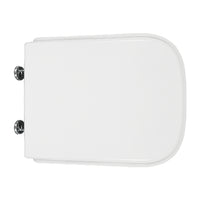 SEDILE WC NERO CERAMICA VASO ALISEO FORMA 8- Bianco Cerniere C espansione- CW- pezzi 1