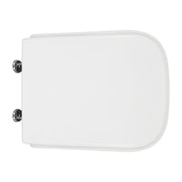 SEDILE WC NERO CERAMICA VASO ALISEO FORMA 8- Bianco Cerniere C espansione- CW- pezzi 1