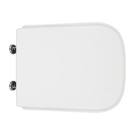 SEDILE WC NERO CERAMICA VASO ALISEO FORMA 8- Bianco Cerniere C espansione- CW- pezzi 1