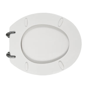 SEDILE WC PER NERO CERAMICA VASO ICEBERG FORMA 1- Bianco Cerniere C espansione- CW- pezzi 1