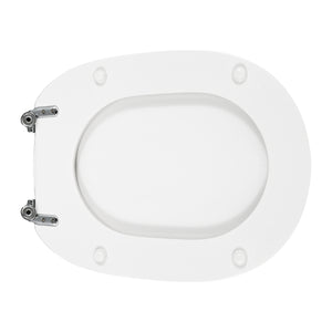 SEDILE WC PER OLYMPIA VASO CONFORT FORMA 6- Bianco - Cerniere C espansion- CW- pezzi 1