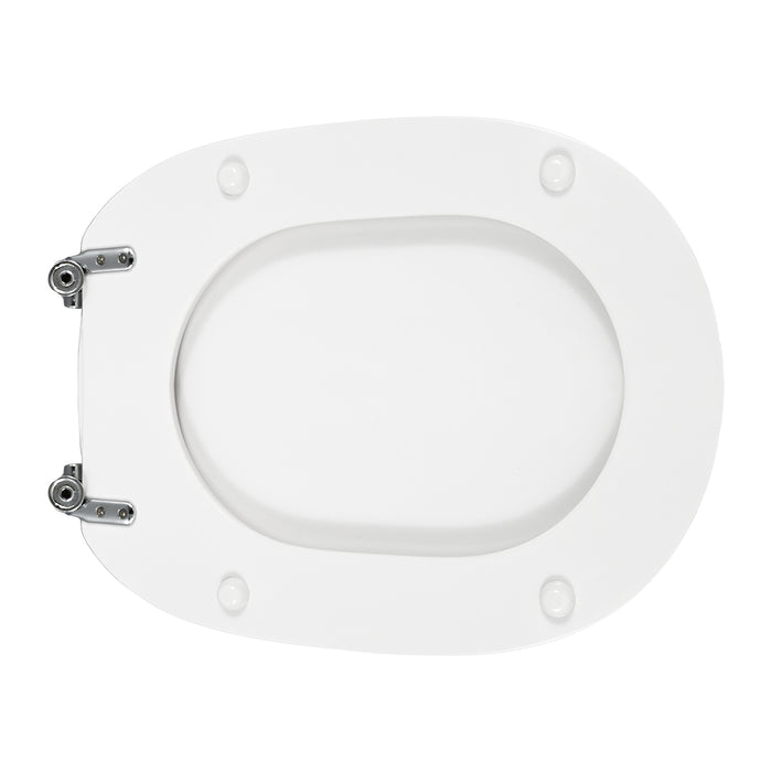 SEDILE WC PER OLYMPIA VASO CONFORT FORMA 6- Bianco - Cerniere C espansion- CW- pezzi 1