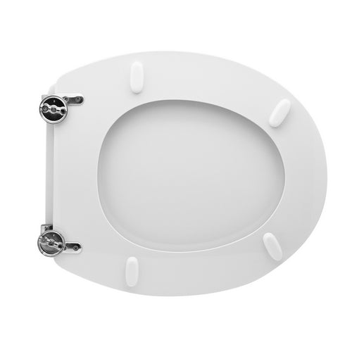 SEDILE WC PER POZZI GINORI VASO EGG FORMA 6- Bianco - Cerniere C espansione- CW- pezzi 1