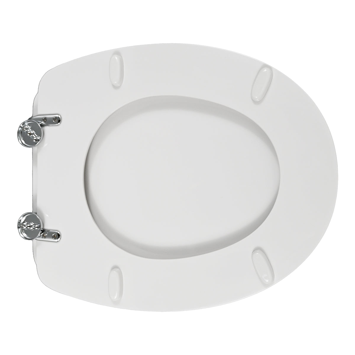 SEDILE WC PER POZZI GINORI VASO SELNOVA DUO FORMA 1- Bianco - Cerniere A passanti- CW- pezzi 1