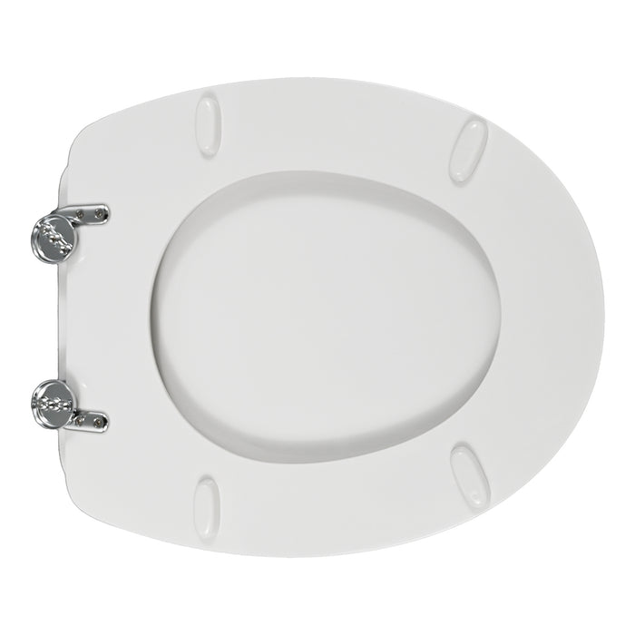 SEDILE WC PER POZZI GINORI VASO SELNOVA DUO FORMA 1- Bianco - Cerniere A passanti- CW- pezzi 1