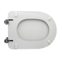 SEDILE WC PER SCIC VASO DONNA FORMA 7- Bianco - Cerniere A Passanti- CW- pezzi 1