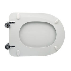 SEDILE WC PER SCIC VASO DONNA FORMA 7- Bianco - Cerniere A Passanti- CW- pezzi 1