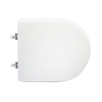 SEDILE WC PER SANITOSCO VASO FREE CHIUSO FORMA 7- Bianco - Cerniere A passanti- CW- pezzi 1