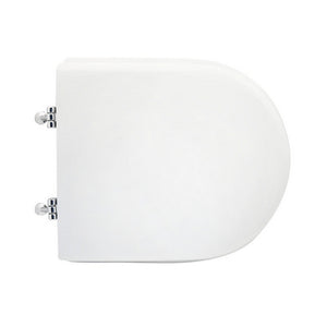 SEDILE WC PER SANITOSCO VASO FREE CHIUSO FORMA 7- Bianco - Cerniere A passanti- CW- pezzi 1