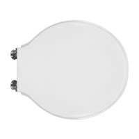 SEDILE WC SENESI PER VASO LUTEZIA FORMA 2- Bianco - Cerniere A passanti- CW- pezzi 1