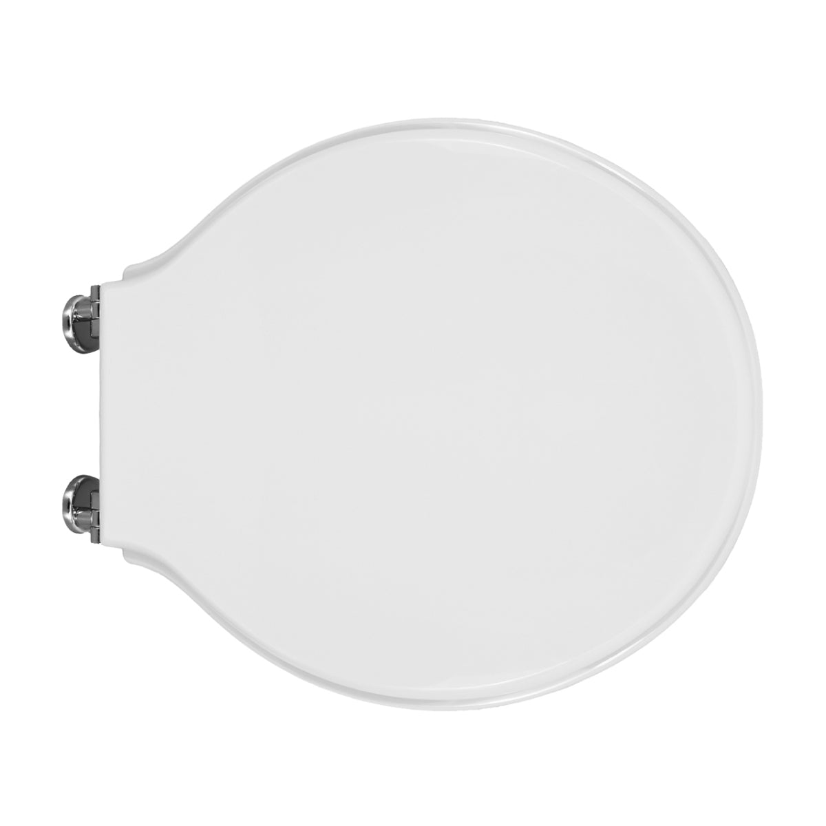 SEDILE WC SENESI PER VASO LUTEZIA FORMA 2- Bianco - Cerniere A passanti- CW- pezzi 1