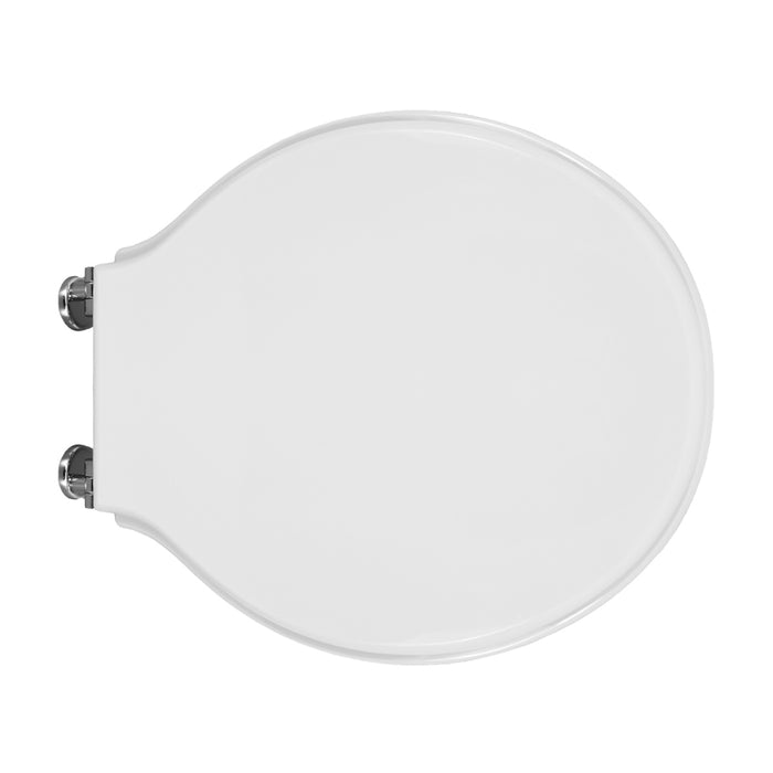 SEDILE WC SENESI PER VASO LUTEZIA FORMA 2- Bianco - Cerniere A passanti- CW- pezzi 1