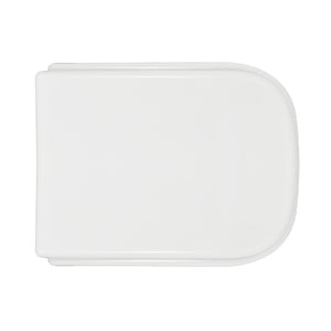 SEDILE WC PER SIMAS VASO SIMETO FORMA 8- Bianco - Cerniere A passanti- CW- pezzi 1