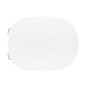 SEDILE WC PER SENESI VASO TUSCIA FORMA 6- Bianco - Cerniere A passant- CW- pezzi 1