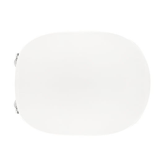 SEDILE WC PER SENESI VASO TUSCIA FORMA 6- Bianco - Cerniere A passant- CW- pezzi 1