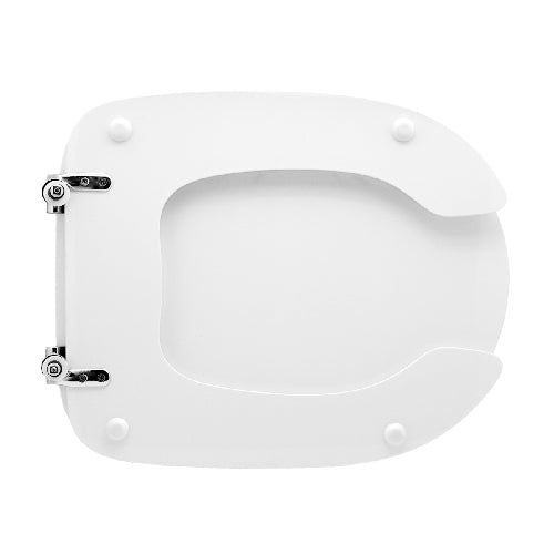 SEDILE WC PER AZZURRA VASO DISABILI- Bianco -Cerniere A passanti- CW- pezzi 1