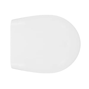 SEDILE WC IN TERMOINDURENTE PER GLOBO BOWL +55 FORMA 6- Bianco - Soft Close- CW- pezzi 1