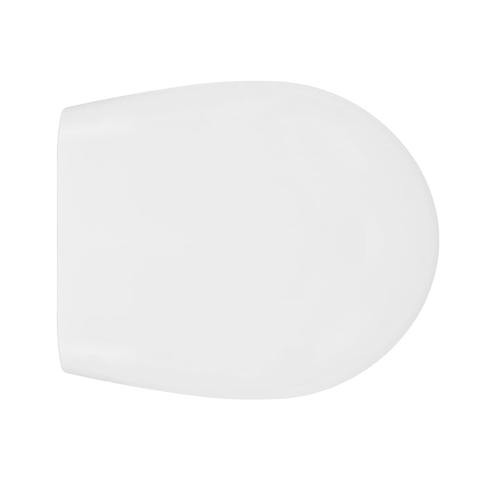 SEDILE WC IN TERMOINDURENTE PER GLOBO BOWL +55 FORMA 6- Bianco - Soft Close- CW- pezzi 1