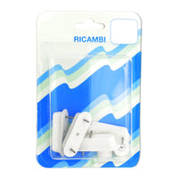 KIT PARACOLPI E TACCHETTO PER SEDILE IN LEGNO- Bianco- DH- pezzi 1