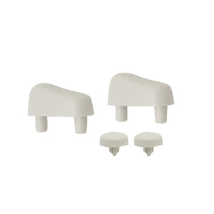 KIT PARACOLPI PER SEDILE CONCA E YDRA CARRARA E MATTA- Bianco- BEMIS- pezzi 1