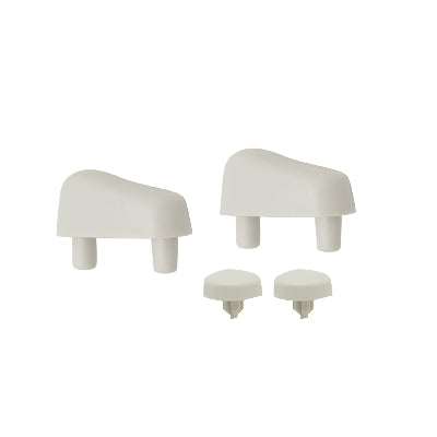 KIT PARACOLPI PER SEDILE CONCA E YDRA CARRARA E MATTA- Bianco- BEMIS- pezzi 1