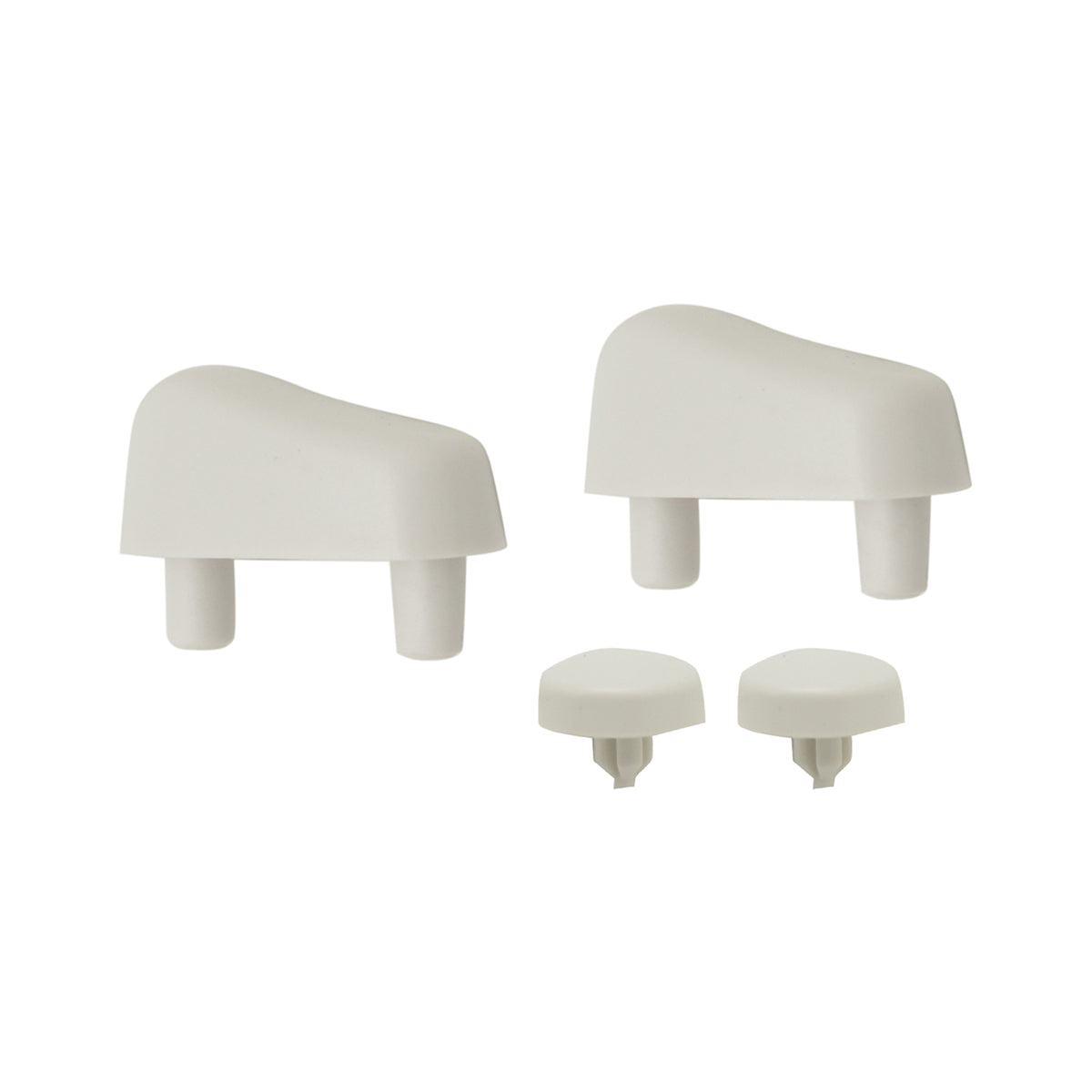 KIT PARACOLPI PER SEDILE CONCA E YDRA CARRARA E MATTA- Bianco- BEMIS- pezzi 1