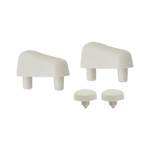 KIT PARACOLPI PER SEDILE CONCA E YDRA CARRARA E MATTA- Bianco- BEMIS- pezzi 1