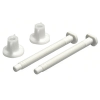 COPPIA VITI + GALLETTI PER SEDILE WC ETNA- Bianco- CR- pezzi 1