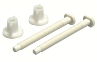 COPPIA VITI + GALLETTI PER SEDILE WC ETNA- Bianco- CR- pezzi 1