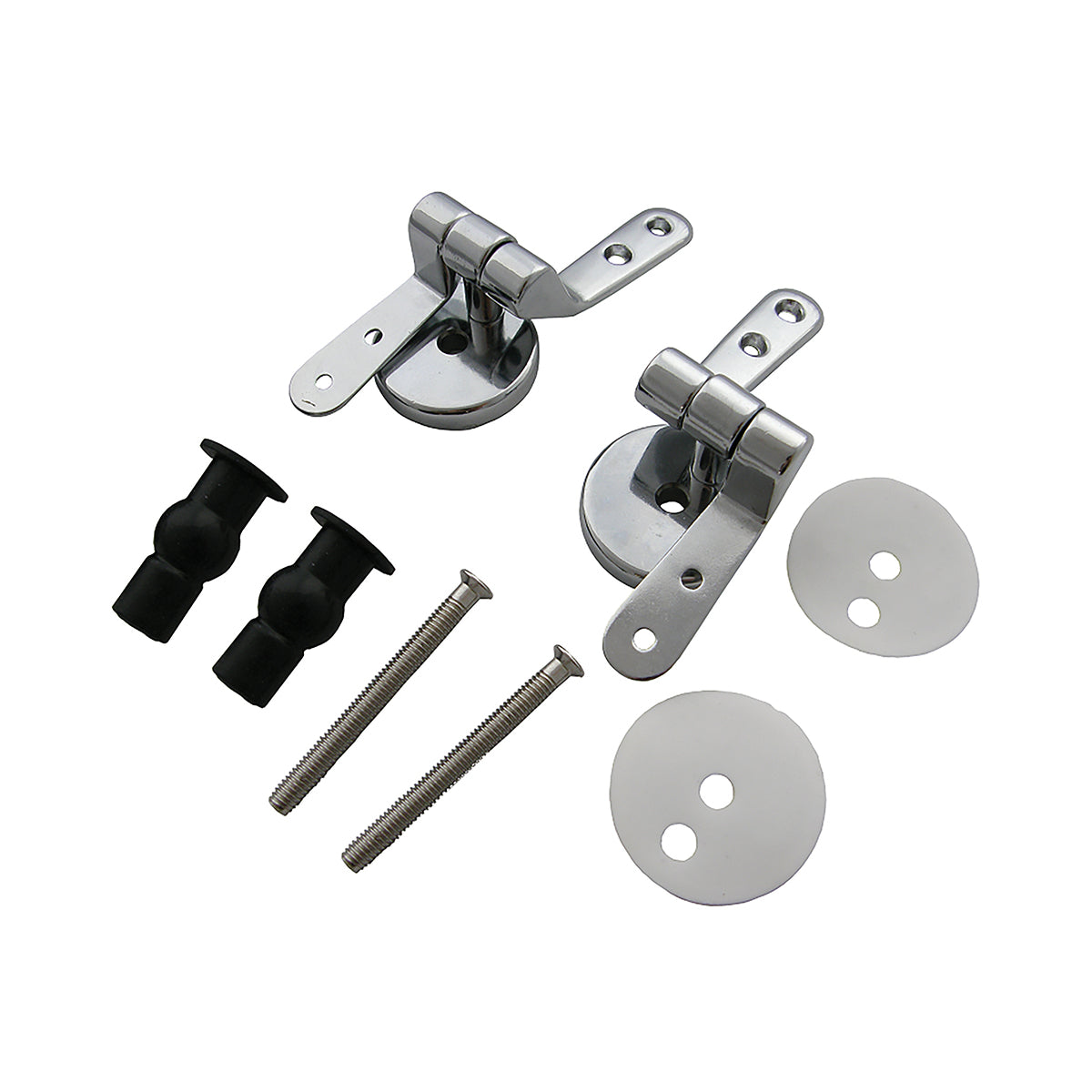 CERNIERE CROMATE MODELLO AD ESPANSIONE PER SEDILI IN LEGNO- Cromo- DH- pezzi 1