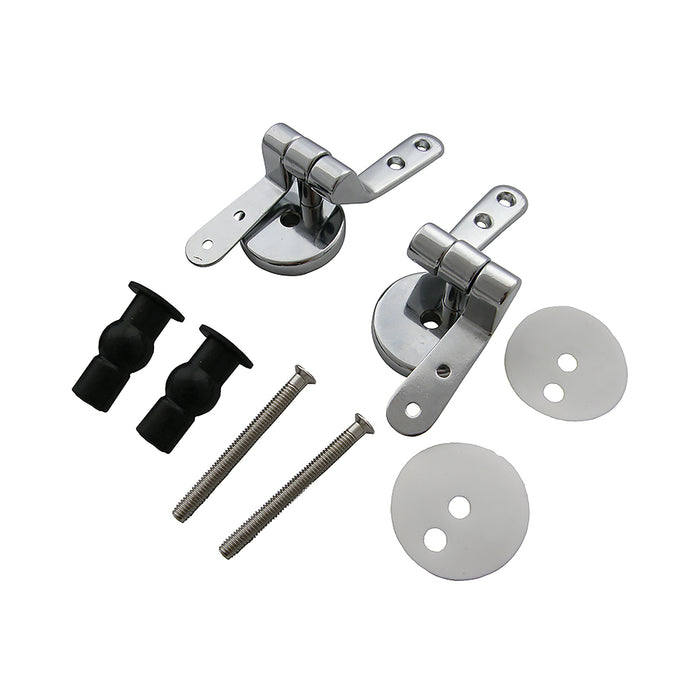 CERNIERE CROMATE MODELLO AD ESPANSIONE PER SEDILI IN LEGNO- Cromo- DH- pezzi 1