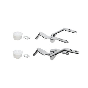 CERNIERE COPRIWATER CLIO- Cromo- DH- pezzi 1